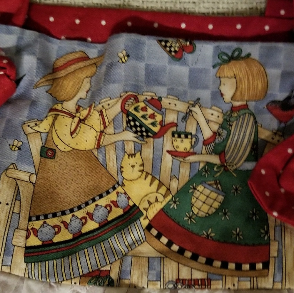 HANDMADE GIRLS SIZE 5 spring Dress set.